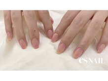 エスネイル 新宿西口店(es NAIL)/桃ネイル