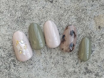 ネイルドッグ(NAIL DOG)/レオパード風ネイル♪