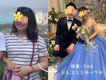 ブリリオ 大宮店(Brillio)/ドレスサイズ11号→7号にダウン