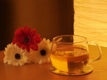 コージールーム(COZY room)の雰囲気（施術後のお茶は季節に合わせてご用意しております♪）