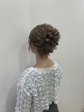 アトリエはるか アミュプラザ鹿児島店/ヘアセット¥3520（税込）