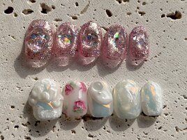 フラッシュキラキラ韓国デザイン