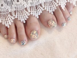 フット　大きいキラキラが大人気