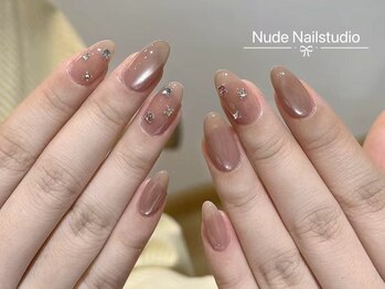 ヌード ネイルスタジオ 船橋店(Nude Nailstudio)/パラジェル/長さだし/オフのみ