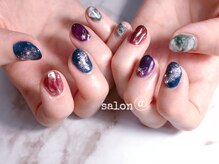 サロンアット(salon@)/デザインネイル¥7800