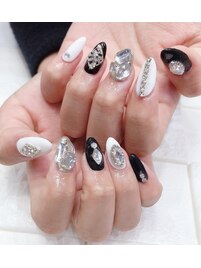 スカルプ10本アート☆