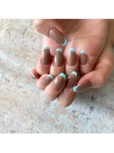 プライベートネイルサロン キャンバス(CANVAS)/カラーフレンチ