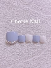 シェリーネイル(Cherie Nail)/キラキラビジューフットネイル☆