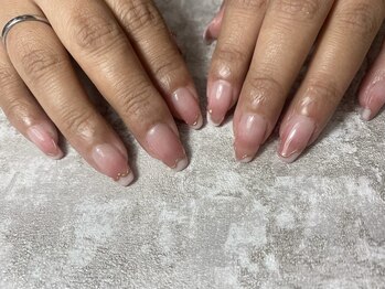 ティンク港南台 アイラッシュアンドネイル (Tink eyelash&nail)/パラジェル　フレンチ