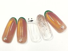 コルン/ハロウィンネイル