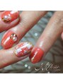 エムフルール(M fleur) 紅葉の秋ネイルパラジェル