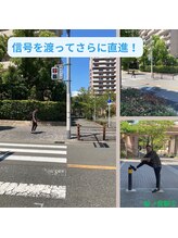 ユニット(unit)/JR桜ノ宮駅→当店の道順5