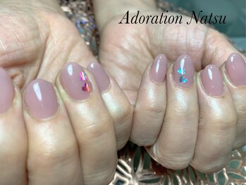 アドレーション(Adoration)/ワンカラー/ハートホログラム