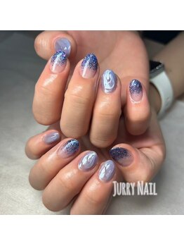 ジュリーネイル 所沢店/ラメグラネイル