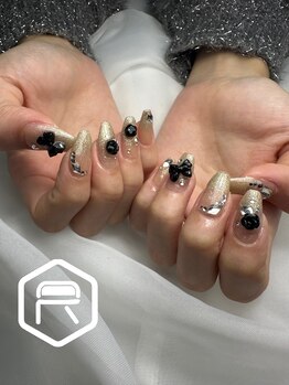 レディスペネイル ノウラ 名駅店(Redispe nail NouRa)/キラキラネイル