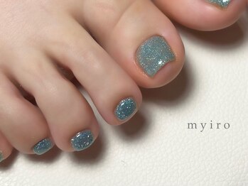 マイロネイル(myiro nail)/フットワンカラー