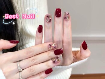 ベストネイル 池袋東口店(Best Nail)/キラキラストーンデザイン