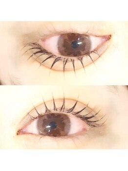 モアナ(moana)の写真/まつ毛パーマ×ドライヘットスパ/マスカラパーマ/ロッドが豊富！21時まで営業中♪通いやすさ◎