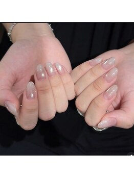 ピンキーネイル(Pinky Nail)/マグネット+カラグラデ-ション