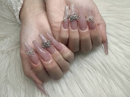 ちゅるちゅるワンホンネイル