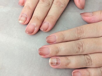 エムスラッシュ ネイル センター北店(M.SLASH)/パラジェル　チェックアート