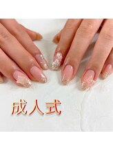 ルチェーレ(Lucere)/成人式ネイル