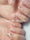 シンプルネイル