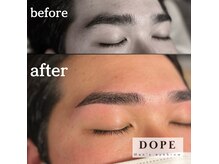 ドープ 新宿南口店(DOPE)の雰囲気(理論×デザインでナチュラルな仕上げが得意【メンズ眉毛サロン】)