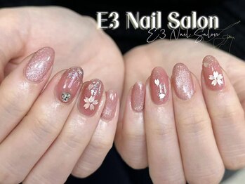 イーサンネイルサロン(E3 Nail salon)/花見ネイル