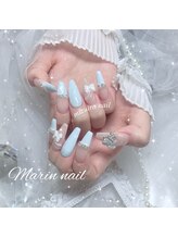マリンネイル 麻布十番(Marin nail)/ブルーネイル