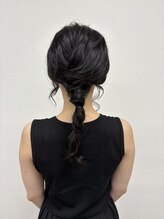 ミカヅキ 赤坂/ふんわりローポニーヘアセット！