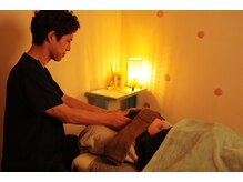 整体院カラダらくにの雰囲気（人気メニューのドライヘッドスパ（６０分）¥4,980）