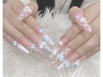 Sakura Nail Salon【長さだし/持ち込み/つけ放題/スカルプ/マグネット】の写真/【初回オフ無料】長さだしオフも込みでお得♪お財布に優しく、いつでも綺麗な指先をキープ◎