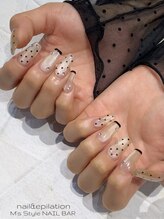 エムズスタイル ネイルバー(M's Style NAIL BAR)/guest nail