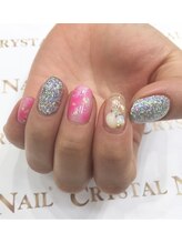 クリスタルネイル ボンベルタ橘店(CRYSTAL NAIL)/アートネイル