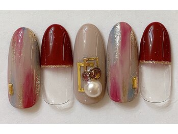 ディーネイル 京橋(D-nail)/28番　2019秋デザインコンテスト