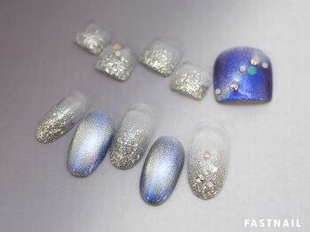 ファストネイル ロコ 春日店(FASTNAIL LOCO)/オーロラネイル→写真番号:11710