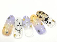 コルン/おばけネイル・かぼちゃネイル