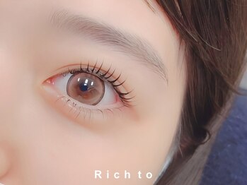 リッチ トゥ 安城店(Rich to)/まつげカール上下