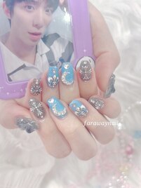 推し概念ネイル☆