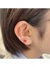 耳つぼジュエリー/～10粒　￥3300