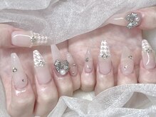 モカ 心斎橋(moca by Lee)/【Aina】千鳥ネイル