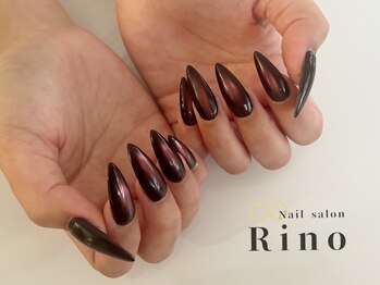 黒×ボルドー×長さだし10本