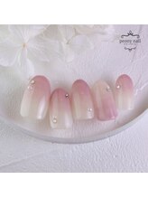 ピオニーネイル(peony nail)/3月新作　花びらネイル