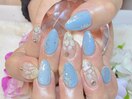 マグネットとシェルネイル