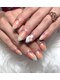 Xinhnailsの写真/スカルプ/チップ長さ出しで理想の美爪へ★トレンドの華やかデザインも綺麗に映える♪