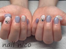 ネイルニコ(nail nico)/マーメイドネイル