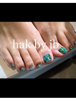 ハク ネイル バイジェービー 稲毛(hak nail byjb)/フット定額 7,900