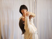 きれいウィーク 恵比寿/縮んだ背中、胸を伸ばします。