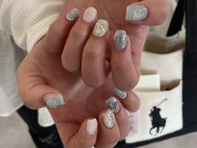 プラス ファースト(Plus 1st)/春ネイルby ninomiya